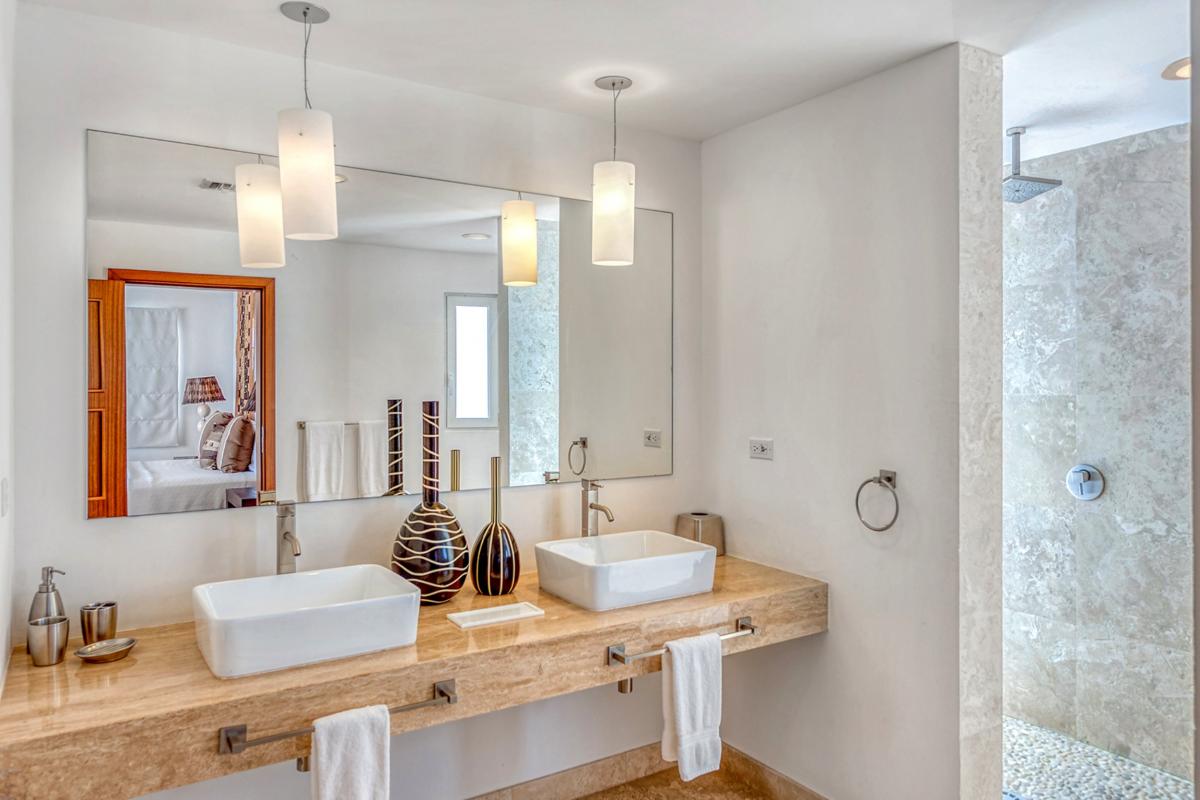 Pool Villa rental St Martin - Bathroom 2